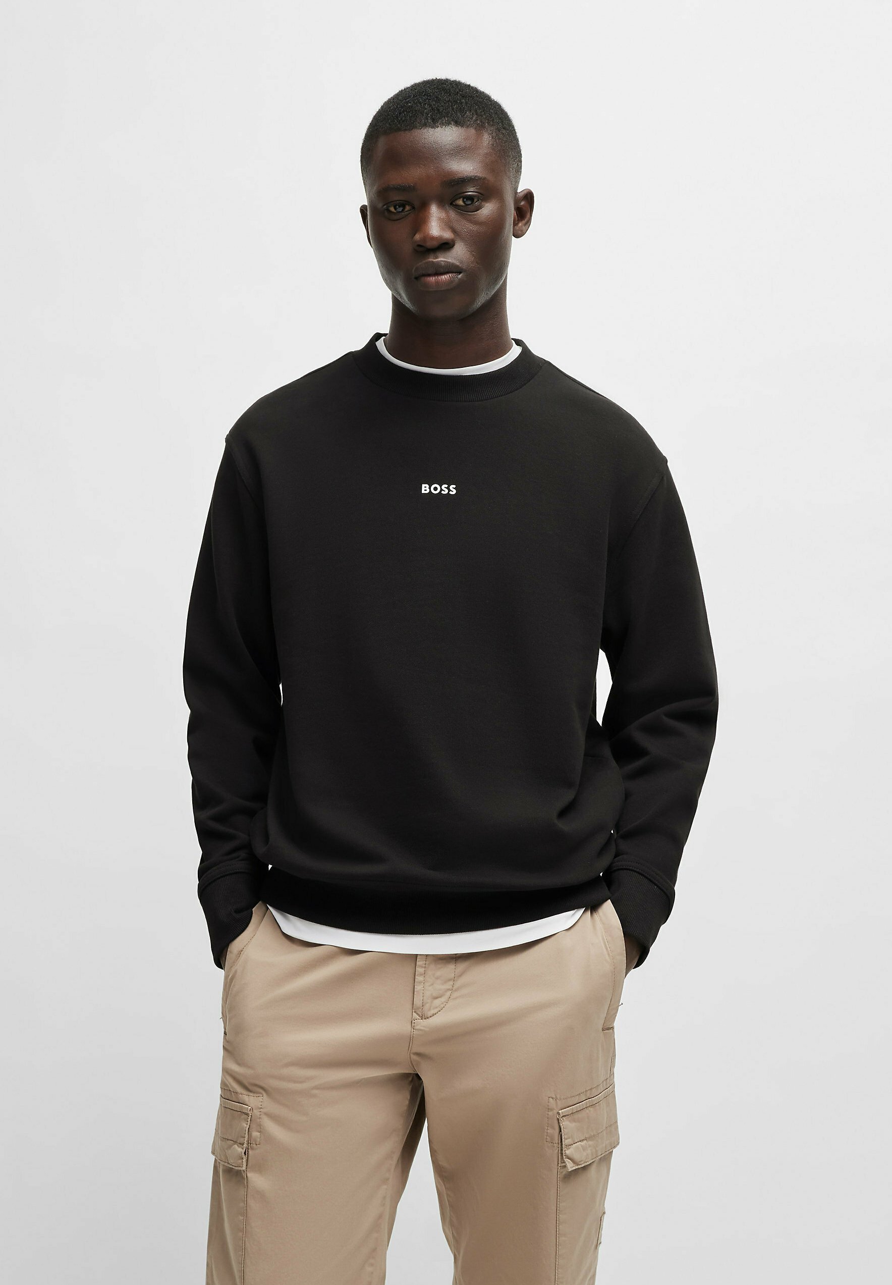 Sweat-shirt BOSS - noir