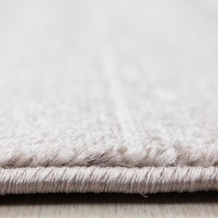 Alfombra - CARPETTEX - Moderna - Beige Mocca - 200x290 cm - Pelo corto - Rectangular
