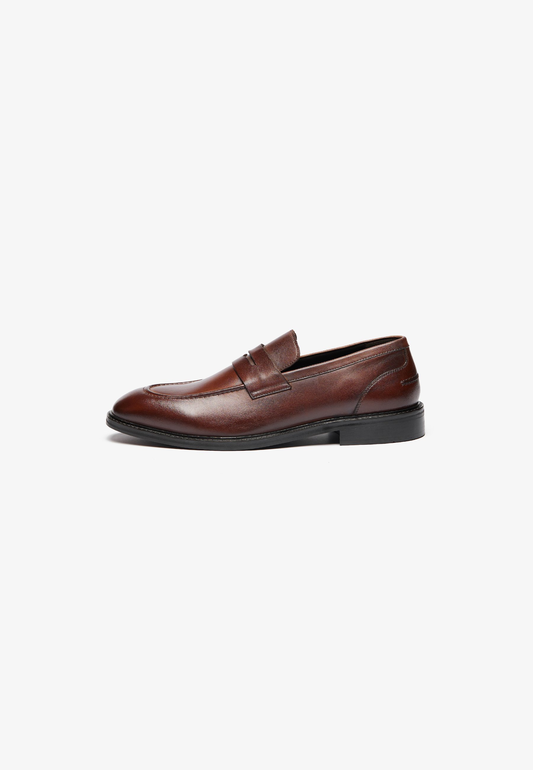 Zign LEATHER - Instappers - bruin