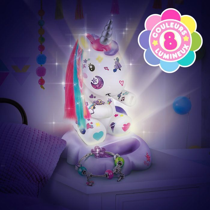 Cosmic Unicorn Lamp to Decorate - Collector's Edition - Canal Toys