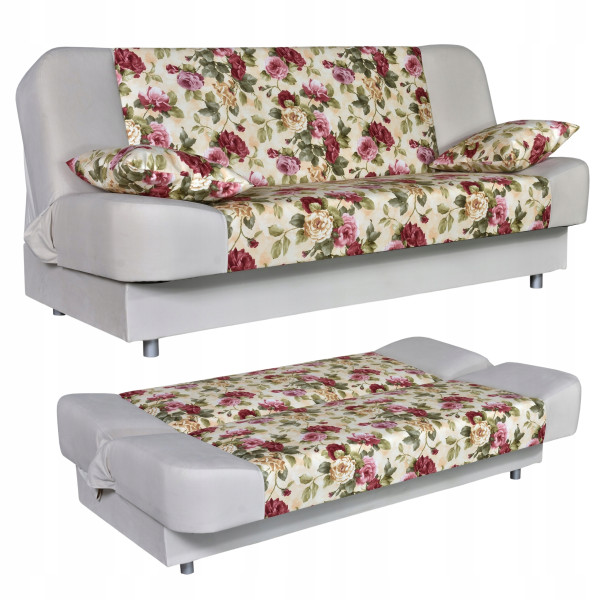 Sofa Sara Print Duo rozkładana wersalka spania Family meble