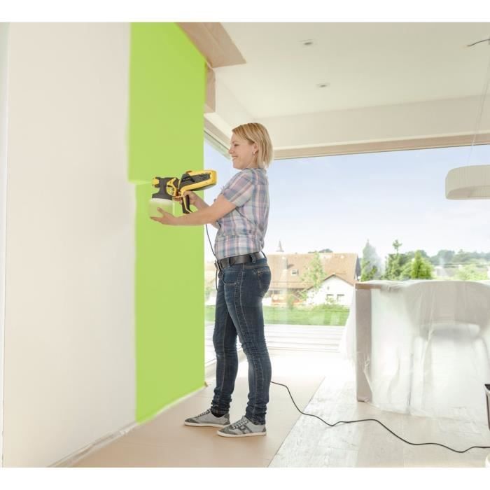 Pulverizador universal WAGNER W590 de baja presión para todo tipo de pinturas y barnices para paredes.