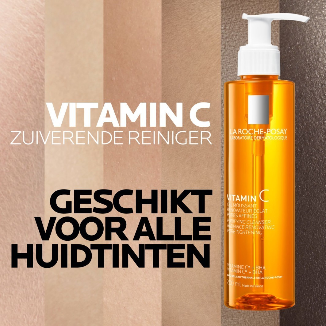 La Roche-Posay gel za čišćenje lica s vitaminom C – 200 ml