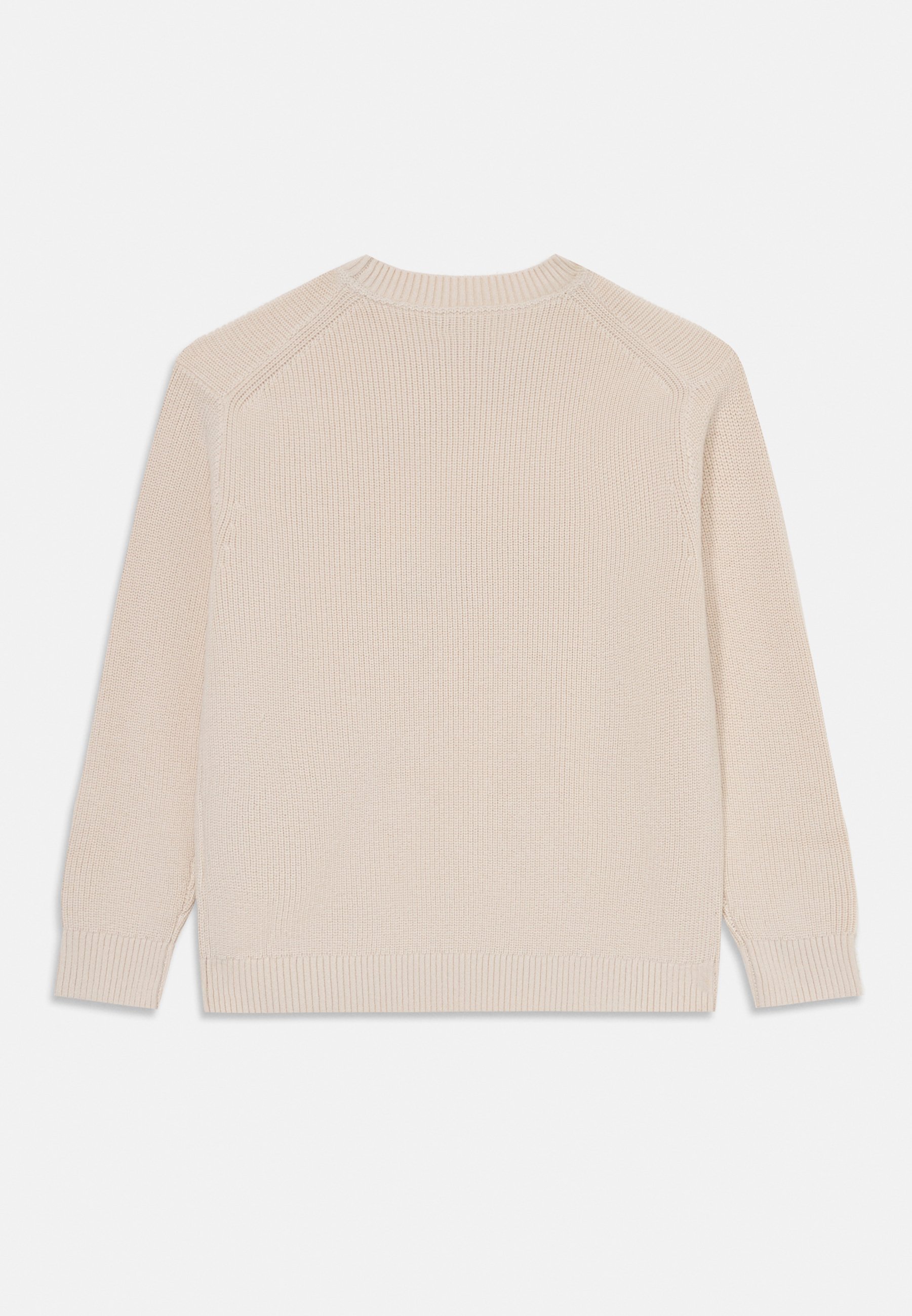 Calvin Klein Jeans STITCH UNISEX - Trui - wit grijs