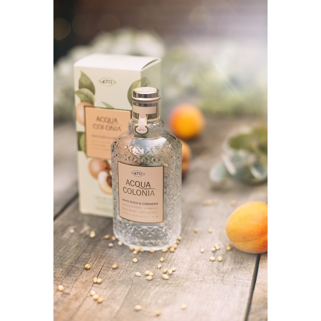 4711 Acqua Colonia odekolonas „Baltųjų persikų ir kalendrų“ lūpų priežiūros kremas – 50 ml