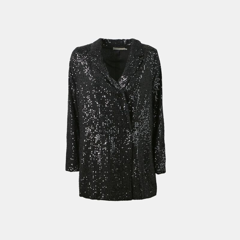 Blazer da donna con błyskotki