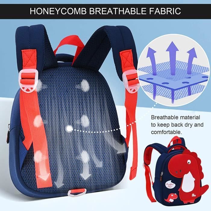 Waterproof Dinosaur Backpack for Children, Kindergarten School Bag for Boys, Preschool Backpack for Girls and Boys