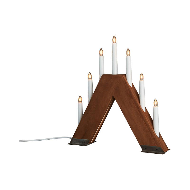 Light IT adventslys 7-armet, Fyre