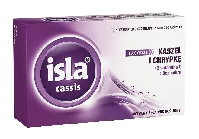 Isla-Cassis, Pastylki do ssania
