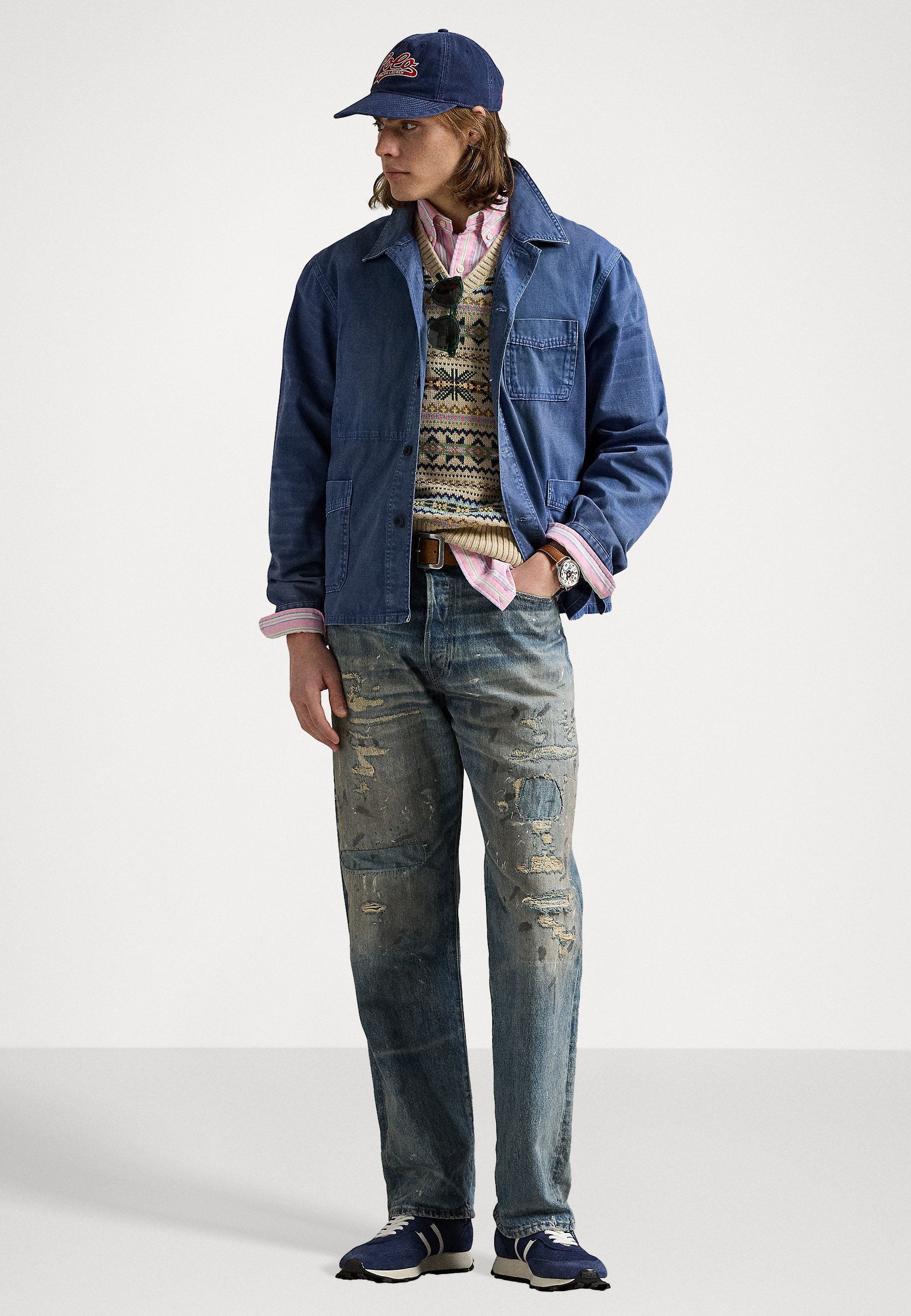 Giacca utility in twill Polo Ralph Lauren - Giacca di jeans - Dewey Place