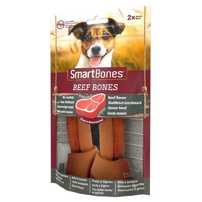 SmartBones Okseben til Mellemstore Hunde