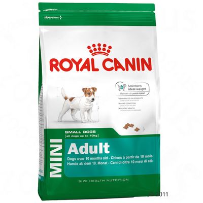 kg Royal Canin Mini Adult száraz kutyatáp + 1 kg ingyen!*