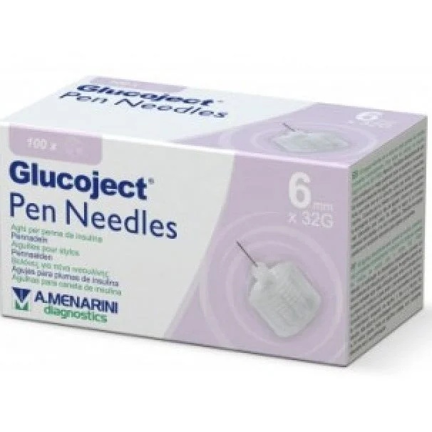 GLUCOJECT Pen-Nadeln Glucoject Insulin-Pen-Nadeln 32G 6 mm