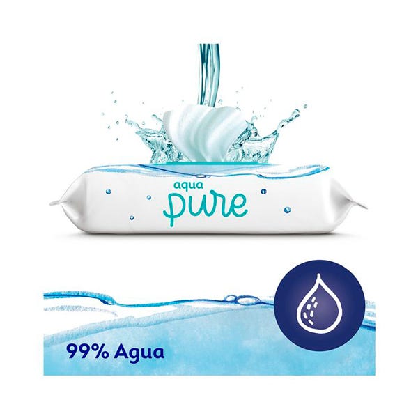 Aqua Pure våtservetter | 1 enhet