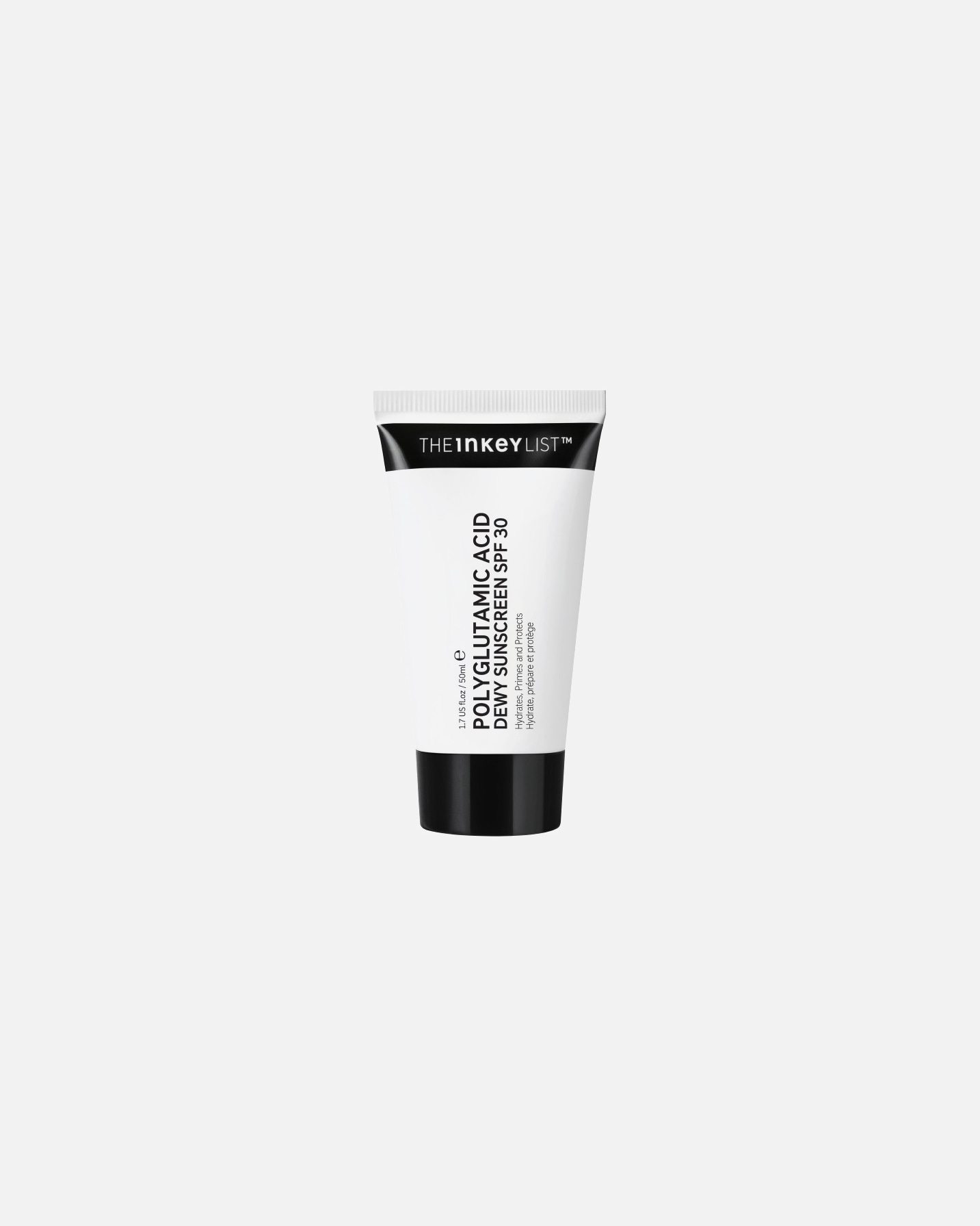 INKEY List Crème solaire à l'acide polyglutamique, hydratante, FPS 30 - 50 ml