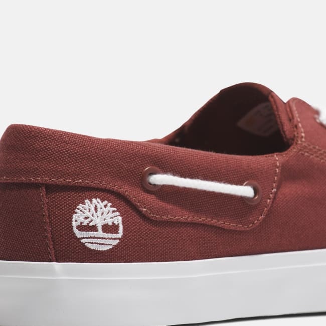 Sneaker Bassa Stringata da Uomo in rosso