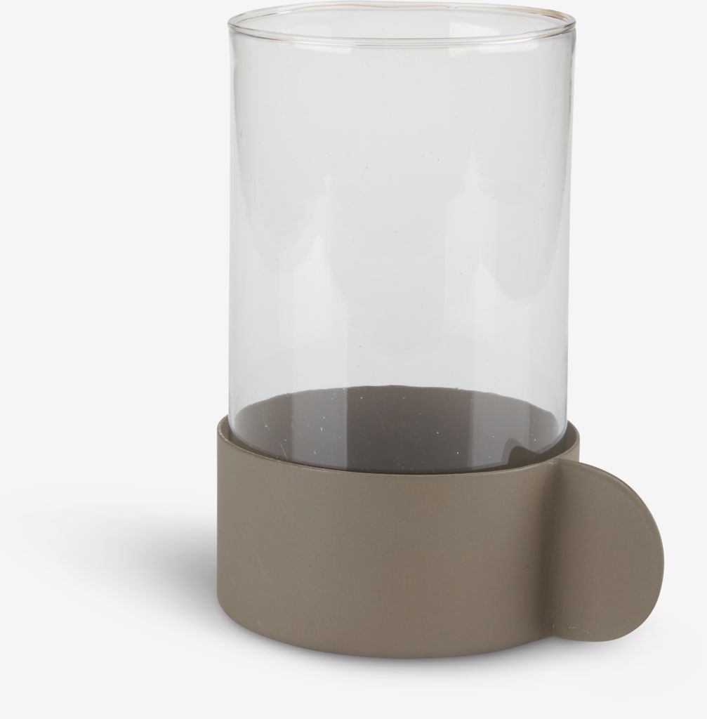 GULBUG Sviečkový lampáš GULBUG Ø10xV16cm mix