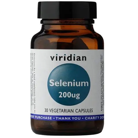 Viridian Selen 200 mcg, Kapsułki