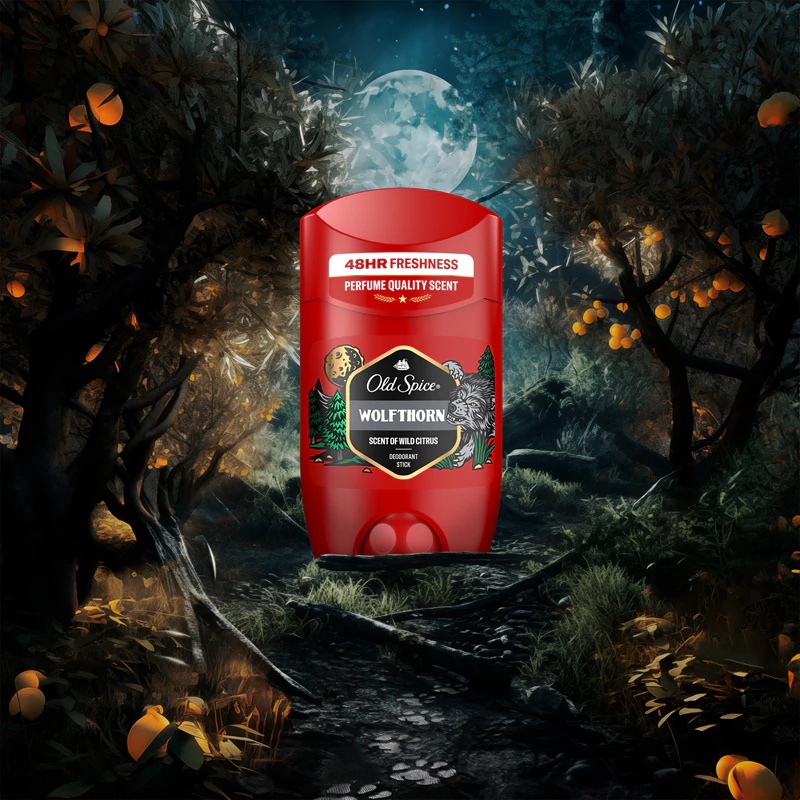 „Old Spice Wolfthorn“ vyriškas dezodorantas-stiklinis