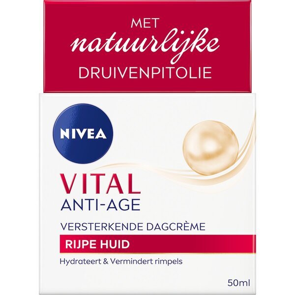 NIVEA Vital denný krém proti vráskam 65+ 50 ml