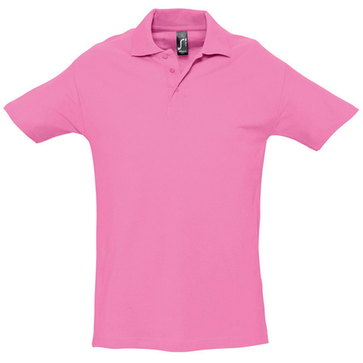  Camisa polo de manga curta lisa Sols Spring II, 100% algodão premium