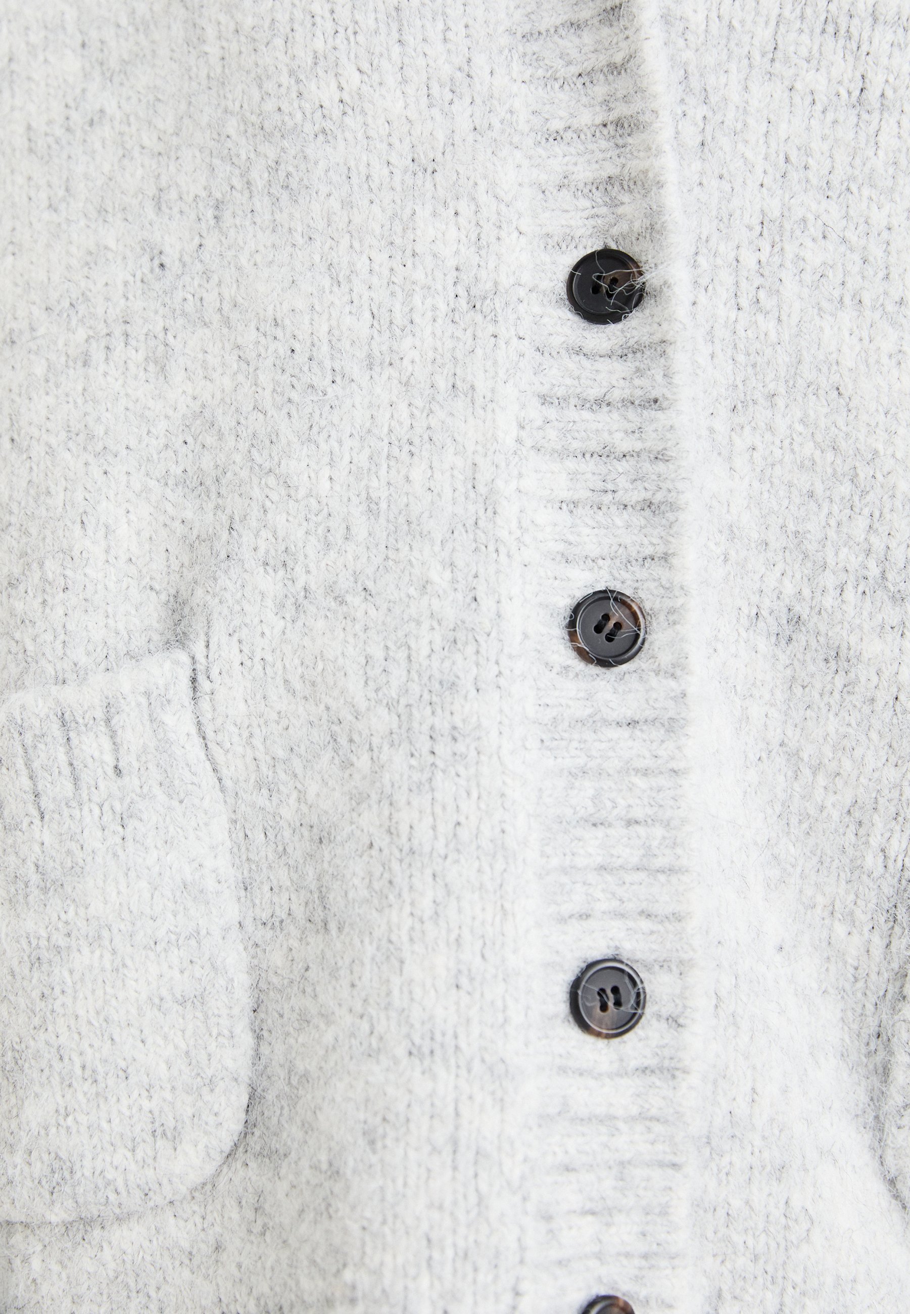 Cardigan da giorno - grigio mélange