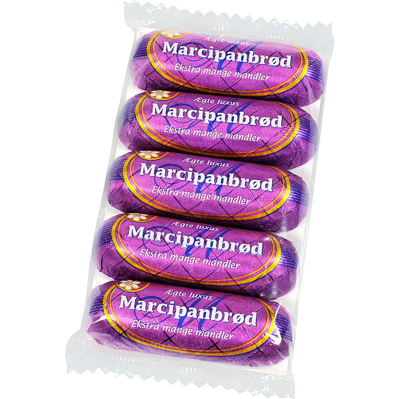 Marcipanbrød 5-pak 125 g