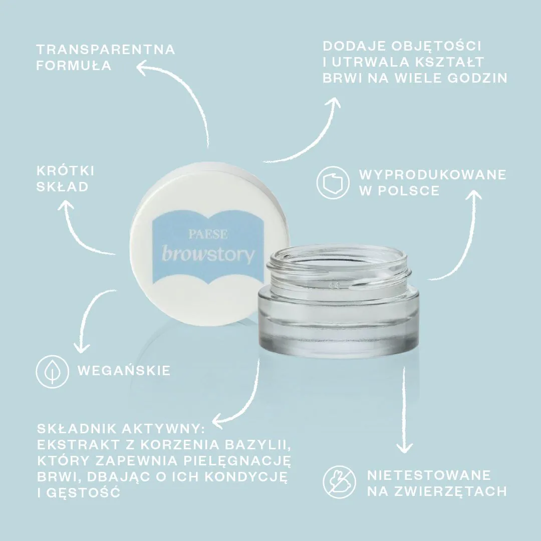 Paese Browstory Mydło do Stylizacji Brwi