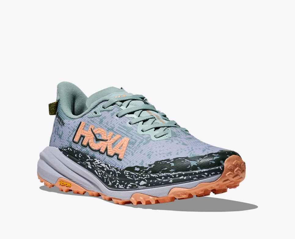 HOKA Speedgoat 6 GORE-TEX Jade / Ash Grey