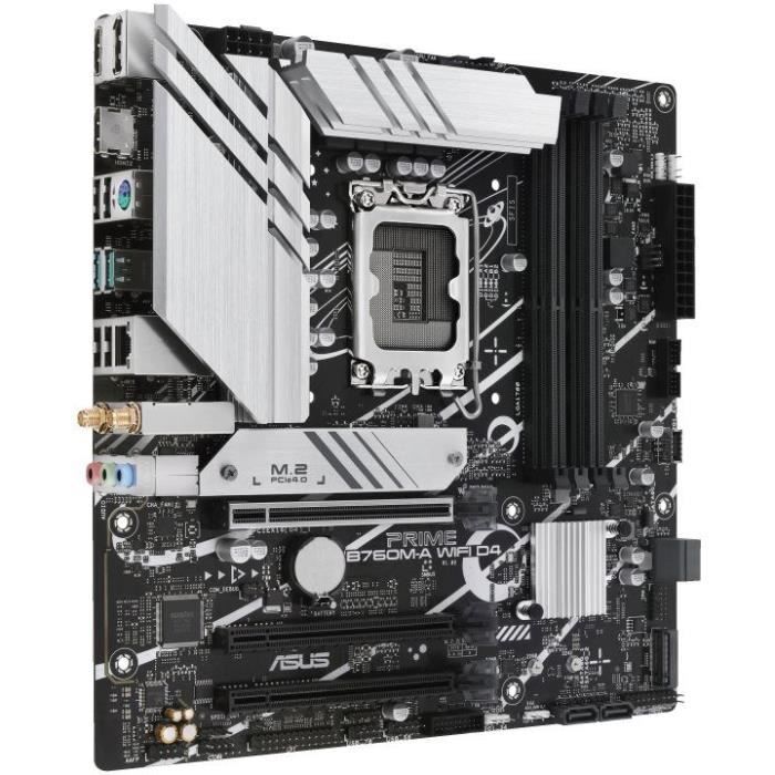 Motherboard - ASUS - PRIME B760M-A WIFI D4 - LGA 1700 - DDR4 - Wi-Fi 6