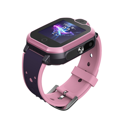 Leotec Allo 4g GPS viedpulkstenis rozā krāsā