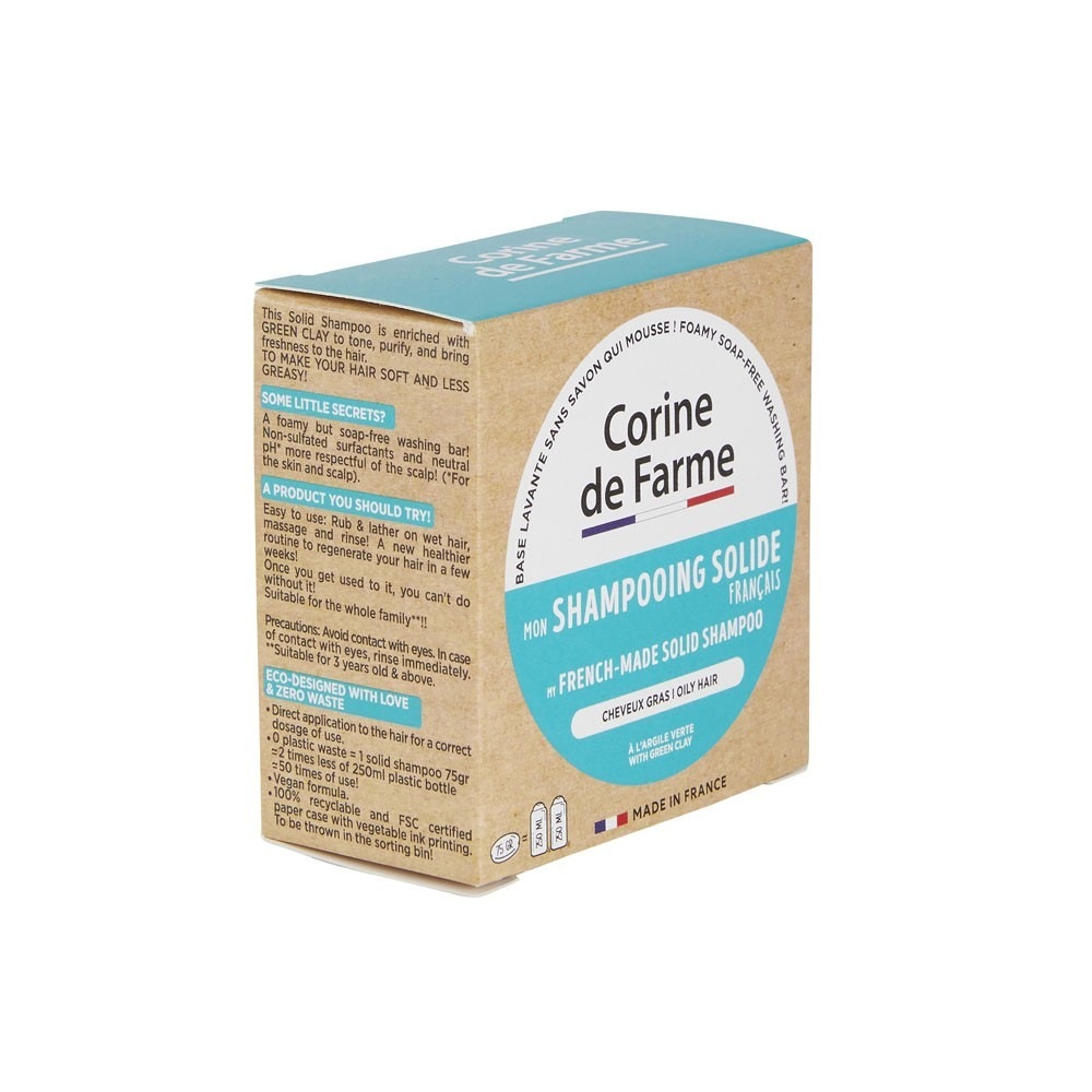 CORINE DE FARME Shampooing solide cheveux gras