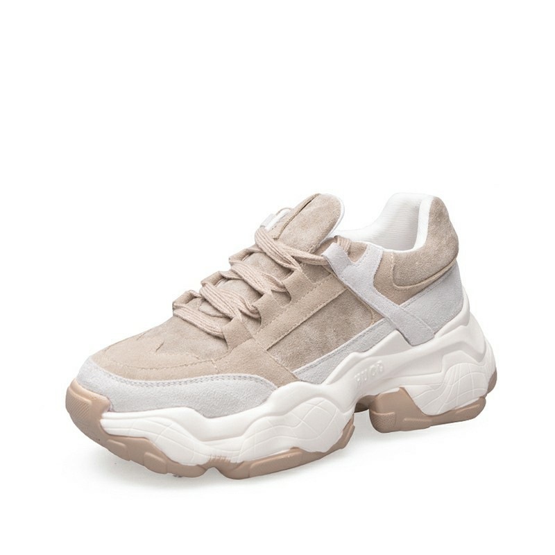 Zapatillas deportivas para mujer, zapatos transpirables, nuevos zapatos de plataforma plana para primavera, zapatos de suela gruesa para mujer, zapatos de exterior para mujer.