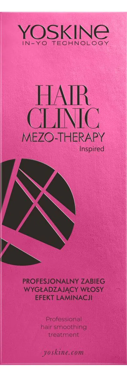 Yoskine Hair Clinic Mezo-Therapy - Profesjonalny Zabieg wygładzająco-odbudowujący 200 ml