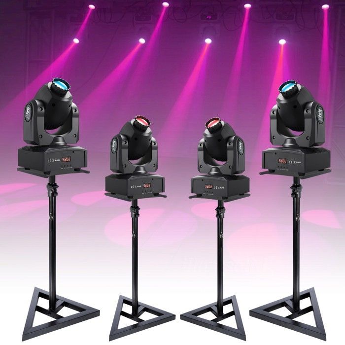 Pack Lumière - PARTY LIGHT & SOUND - PARTY-SPOT7 - LED blanche - Gobos et disque de couleurs