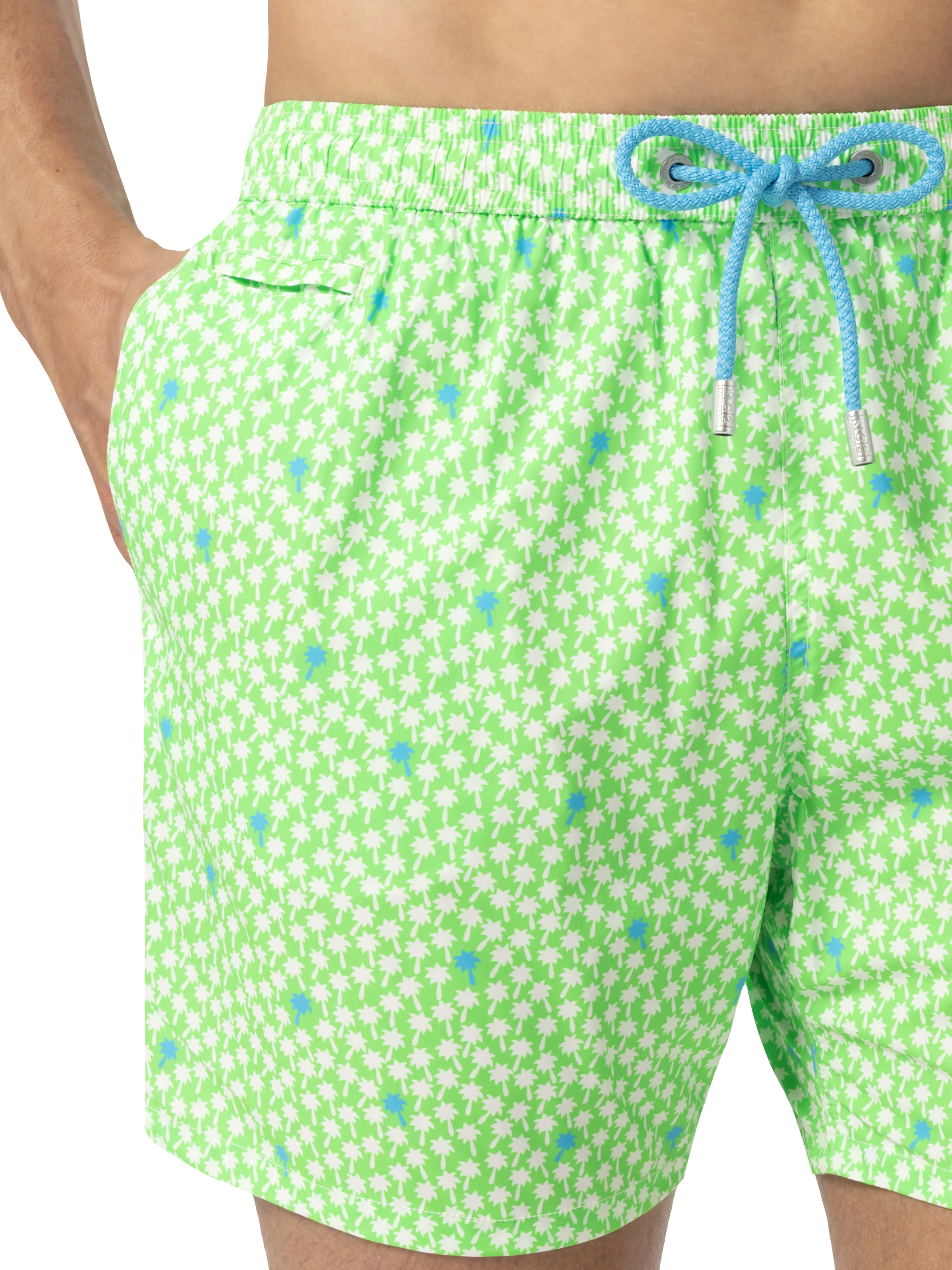 Comfortabele en lichte zwemkleding met palmprint