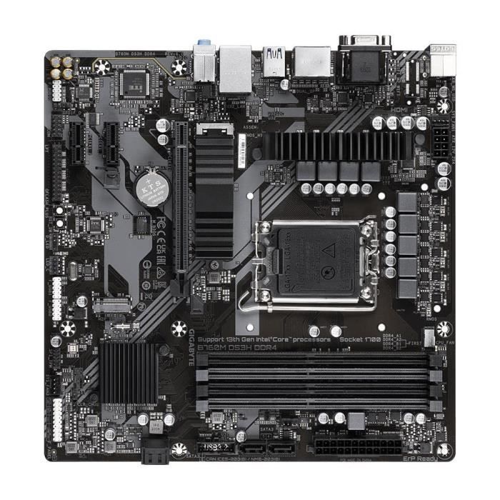 Scheda madre - GIGABYTE TECHNOLOGY - B760M DS3H DDR4