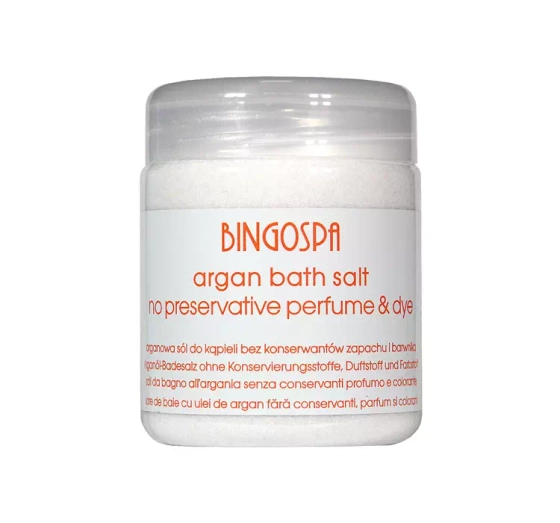 BingoSpa sól do kąpieli Olejek Arganowy 550 g