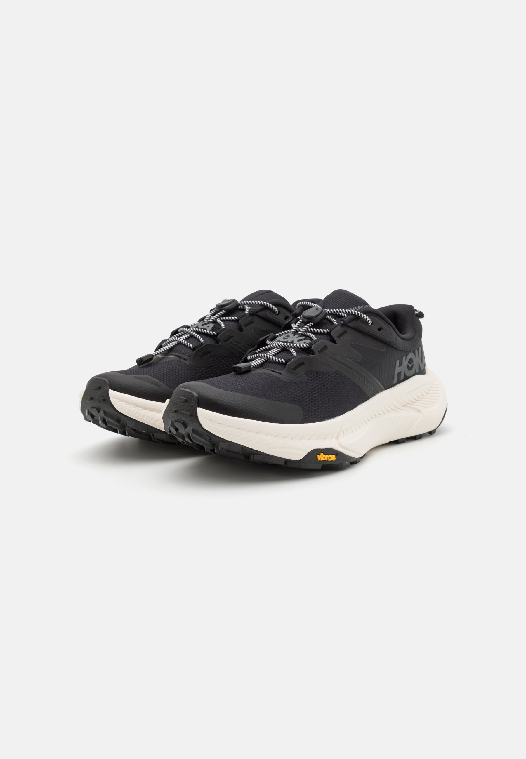 HOKA TRANSPORT - Trekingové boty - black/alabaster