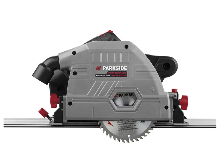 Efeito PARKSIDE PERFORMANCE® sem o uso de PPTSA 20-Li B2, 20 V