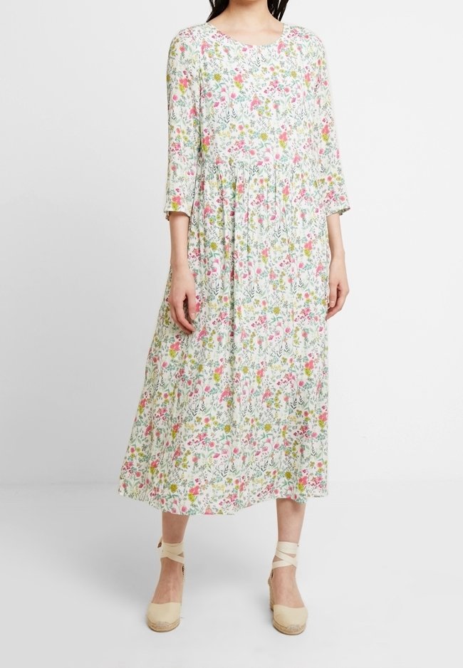 Robe longue Rich & Royal - blanche