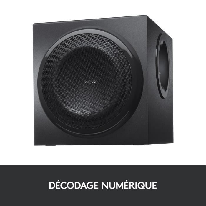 Altavoz para PC con cable - Logitech - Z906 - Negro