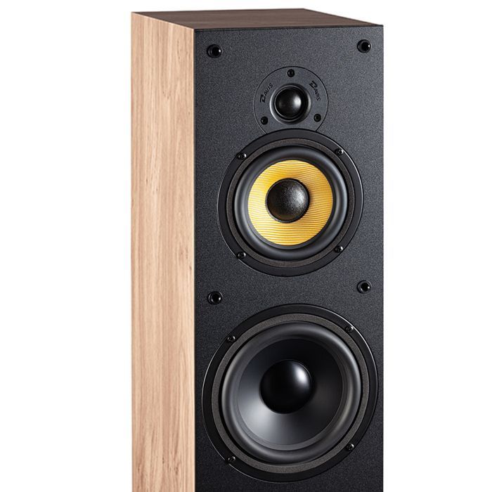 Davis Acoustics Mia 200 N Light Oak - 3-Way/3-Speaker Floorstanding Speaker - Sold as a Pair