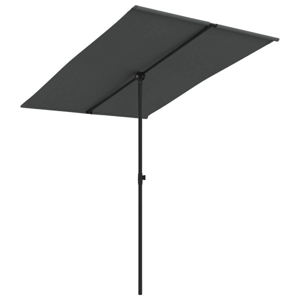 Parasol ogrodowy Antracyt 200 x 150 cm vidaXL