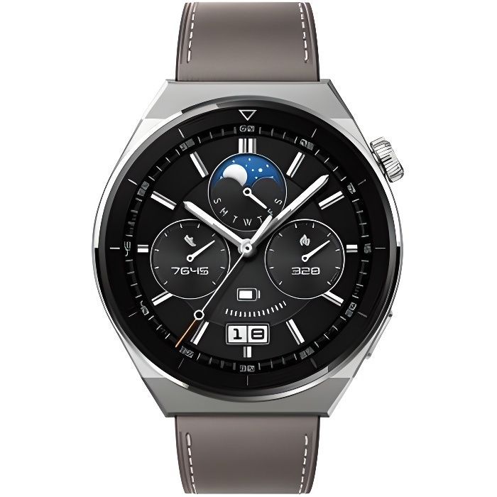 Smartwatch - HUAWEI - GT 3 Pro - 46mm - Classic - Brown