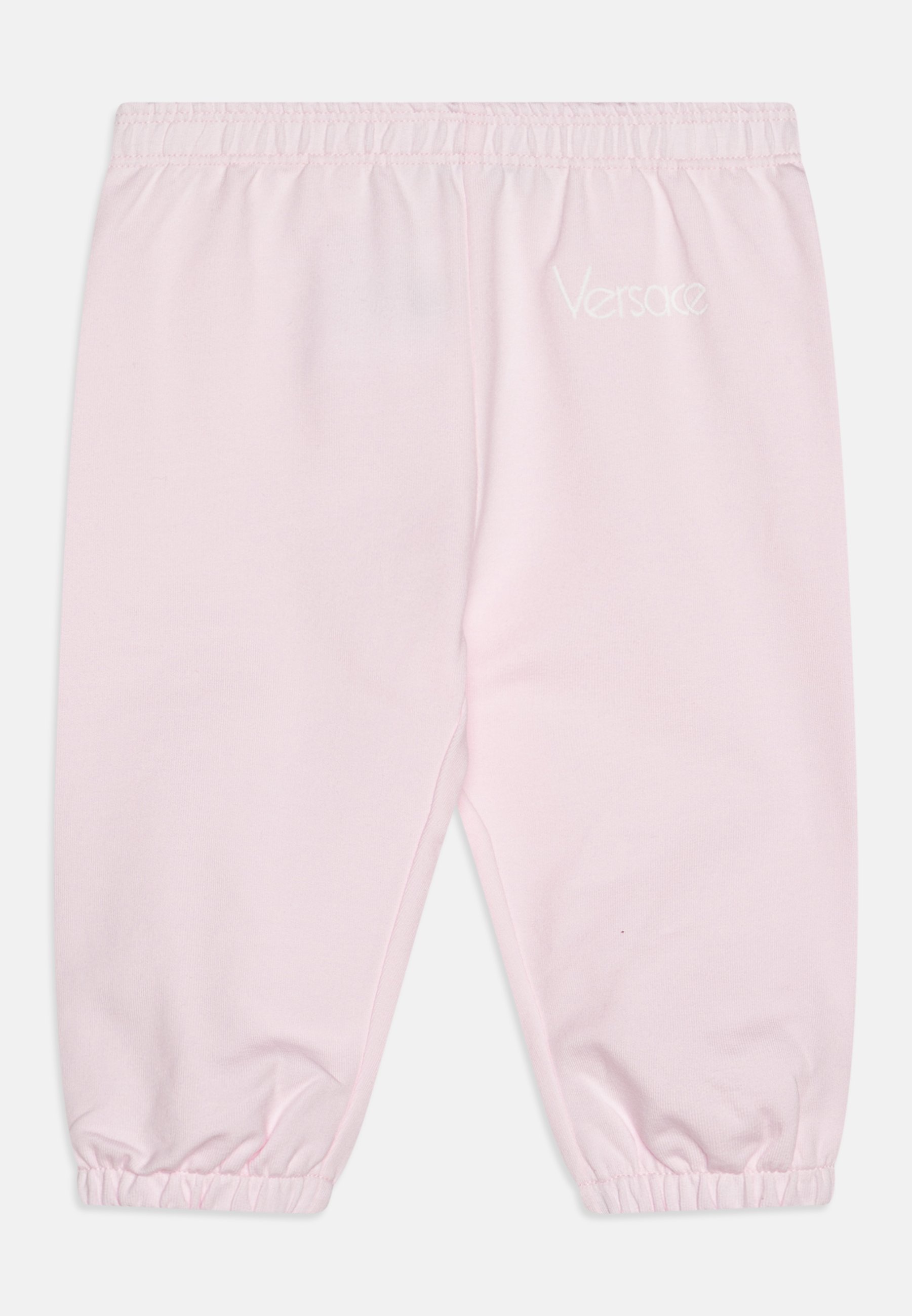Versace BABY VINTAGE LOGO EMBROIDERY UNISEX SET - Hanorac cu fermoar - nou-născut roz/alb