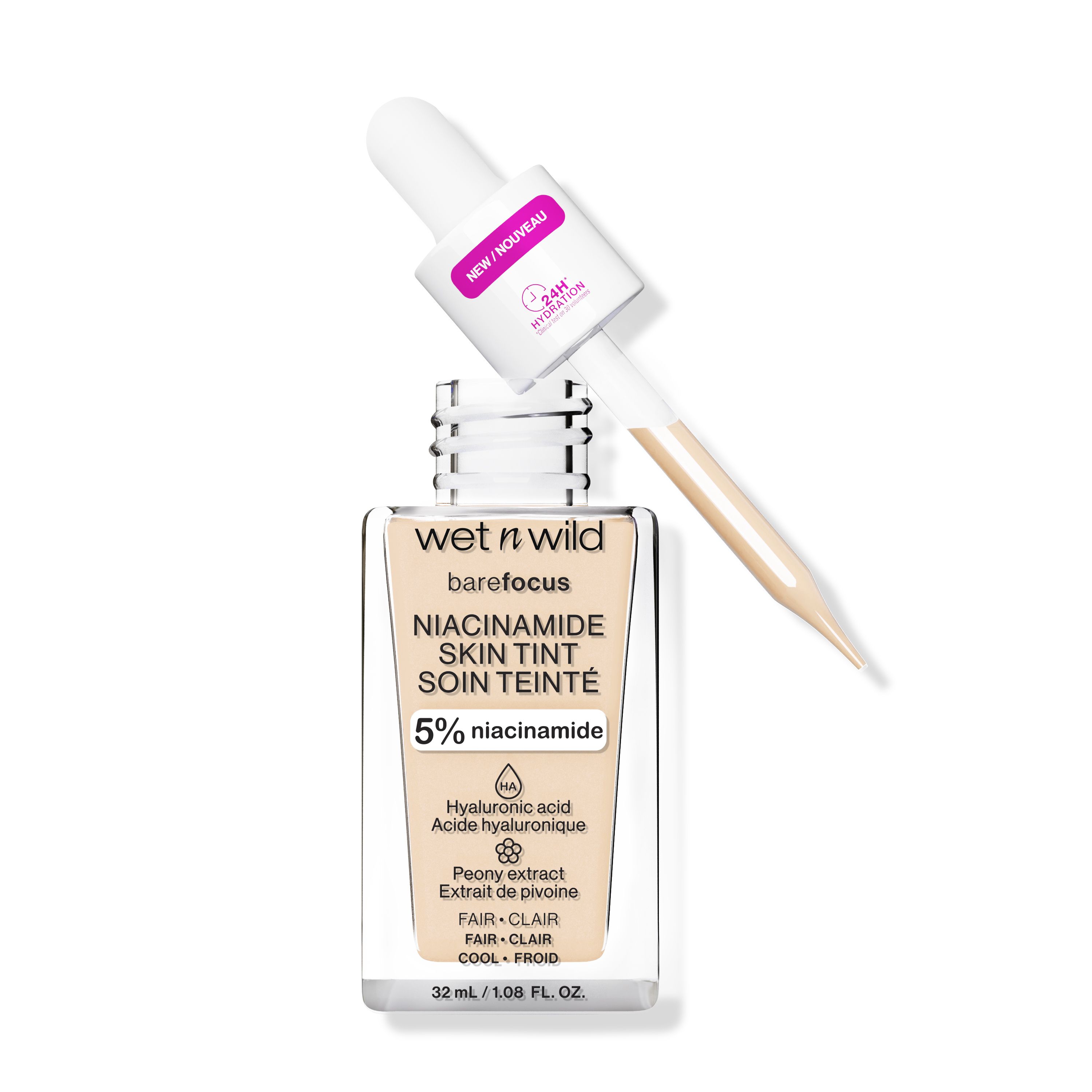 Bare Focus Niacinamide Skin Tint podloga za šminku Podloge za šminku