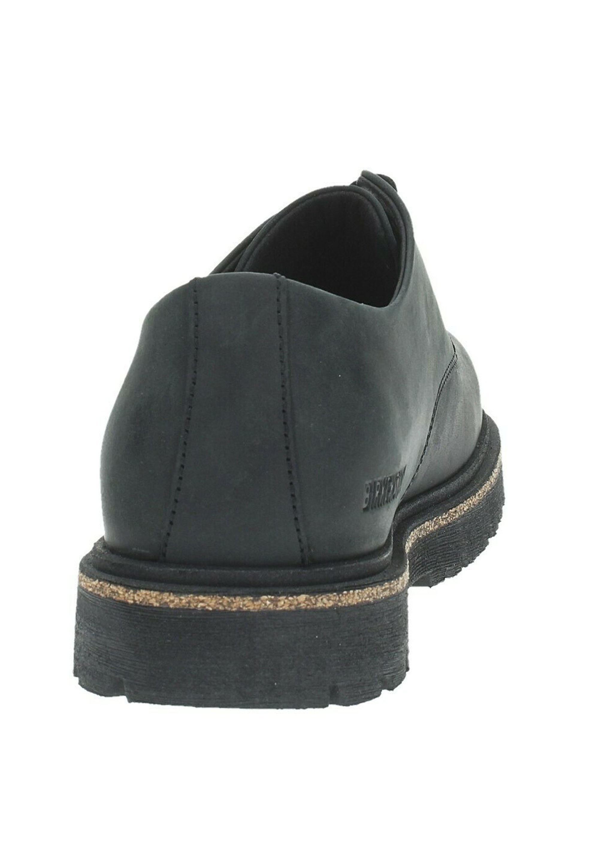 Birkenstock casual veterschoenen - zwart