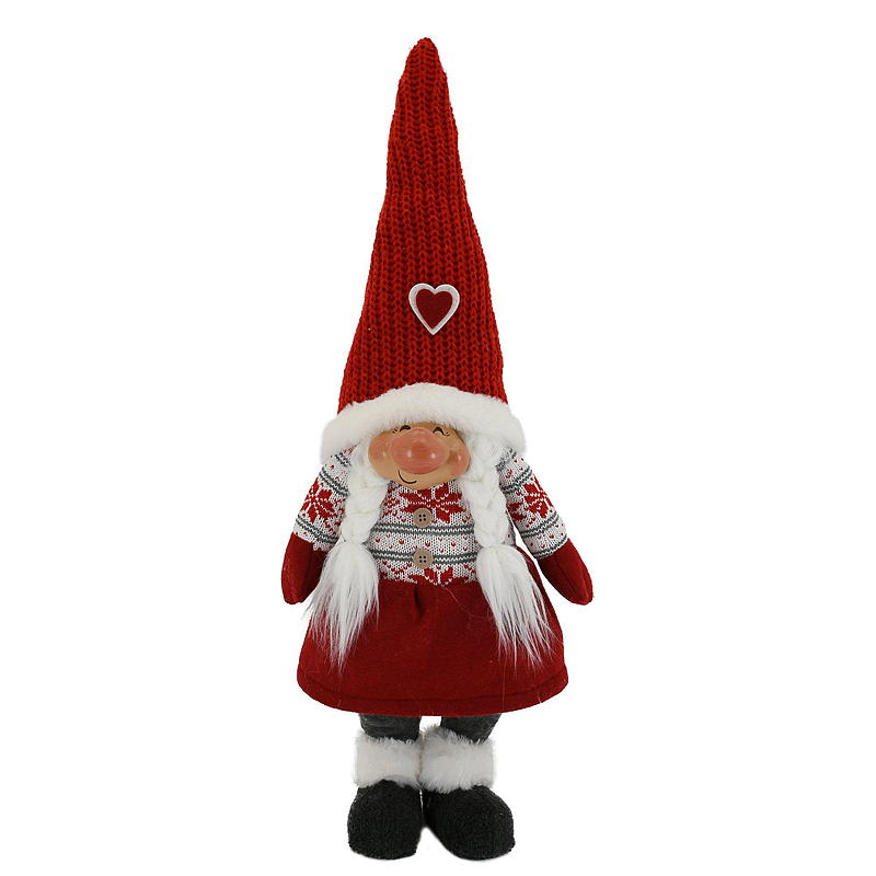 Inicio Favorito Papá Noel h 65 cm esposa rojo