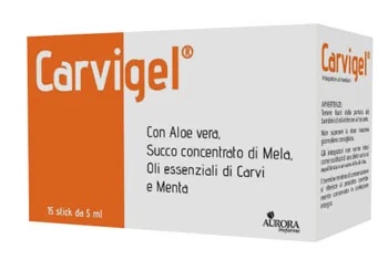 Carvigel 15 orale stick, voedingssupplement 5 ml